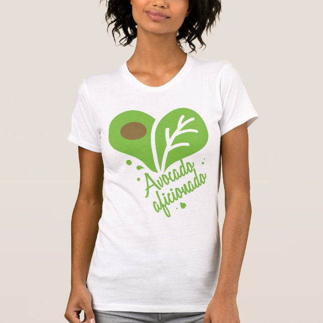 Avocado aficionado t shirt (Framsida)