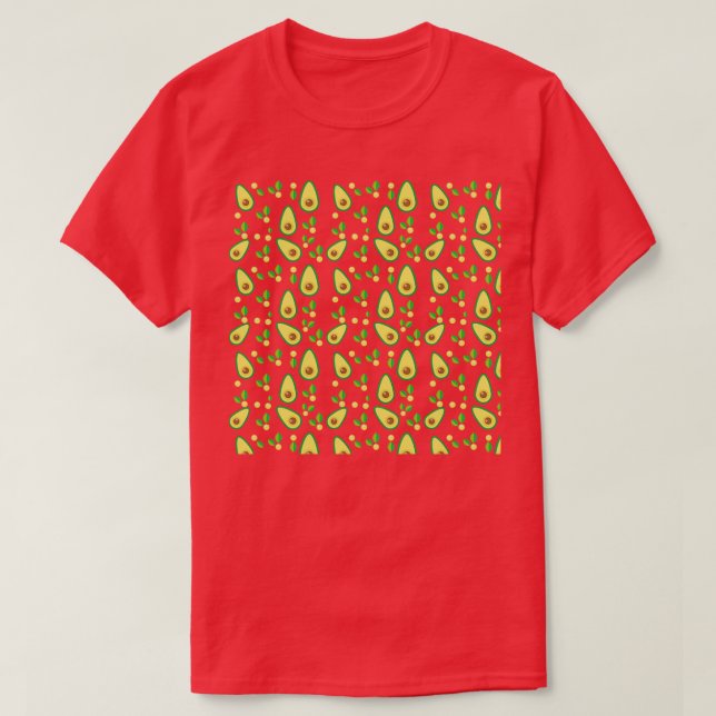 Avocado Älskare 10 T Shirt (Design framsida)