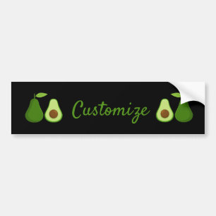 Avocado Älskare Design Thunder_Cove Bildekal