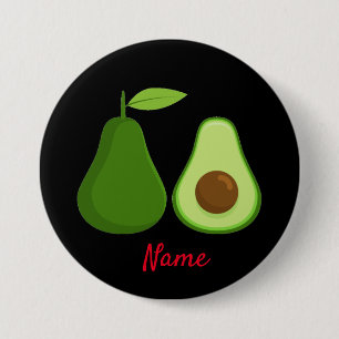 Avocado Älskare Design Thunder_Cove Knapp