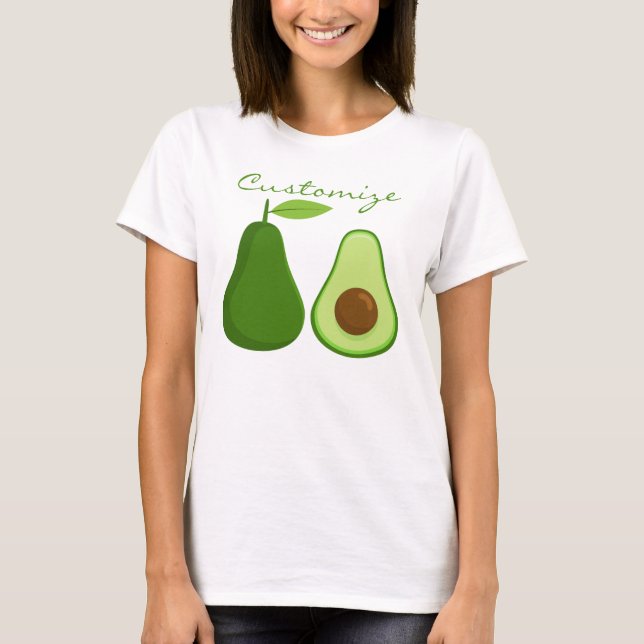 Avocado Älskare Design Thunder_Cove T Shirt (Framsida)