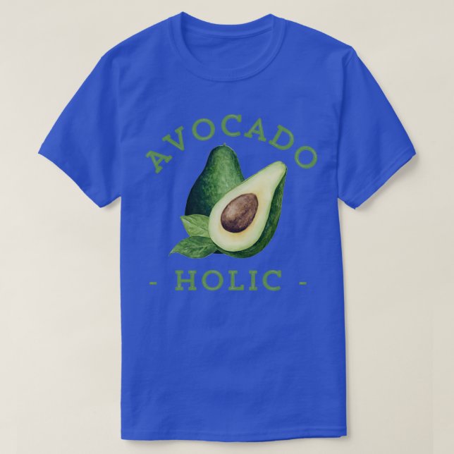 Avocado Älskare Gift Avocado Holik T Shirt (Design framsida)
