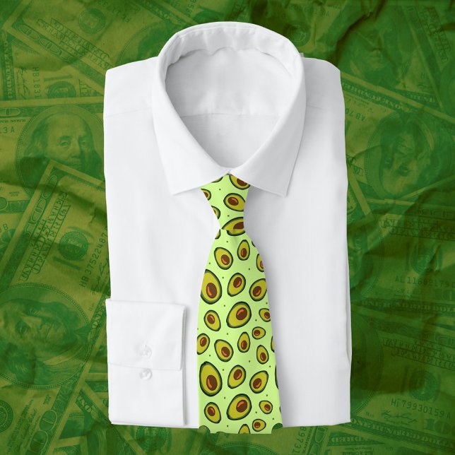 Avocado Älskare Grönt Pears Patterned Vegan Slips (Skapare uppladdad)