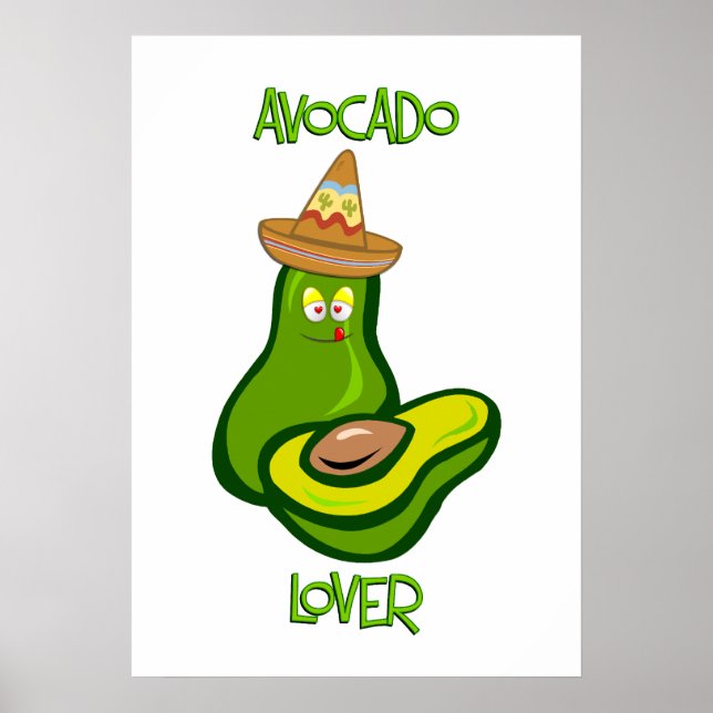 Avocado Älskare Poster (Framsidan)