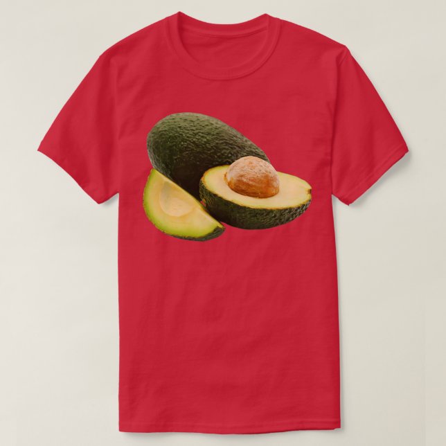 avocado älskare real image frukt 2 t shirt (Design framsida)