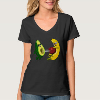 Avocado And Banana Eating Vegan Avocado T Shirt