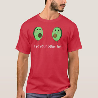 Avocado, andra hälften t shirt