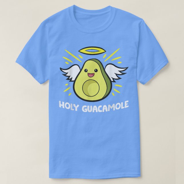 Avocado Angel Heliga Guacamole T Shirt (Design framsida)