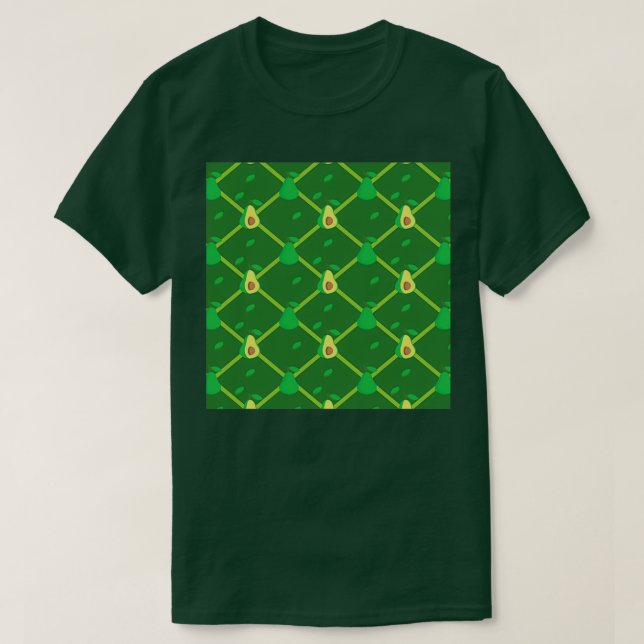 Avocado Ansikte Mask Classic TShirt T Shirt (Design framsida)