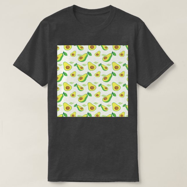 Avocado Ansikte Mask T Shirt (Design framsida)
