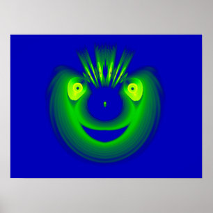 Avocado Ansikte Poster