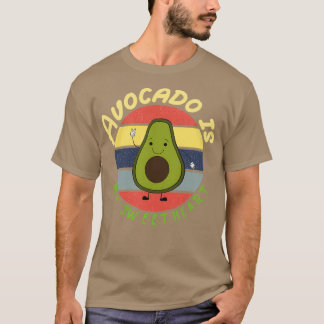 Avocado är min älskling Avocado Gift Vegan Vegeta T Shirt