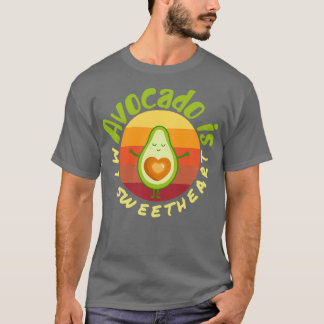 Avocado är min älskling Avocado Gift Vegan Vegeta T Shirt