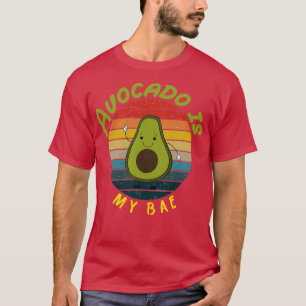 Avocado är mitt protein Avocado Gift Vegan Vegetar T Shirt