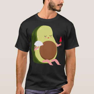 Avocado är uttömt t shirt