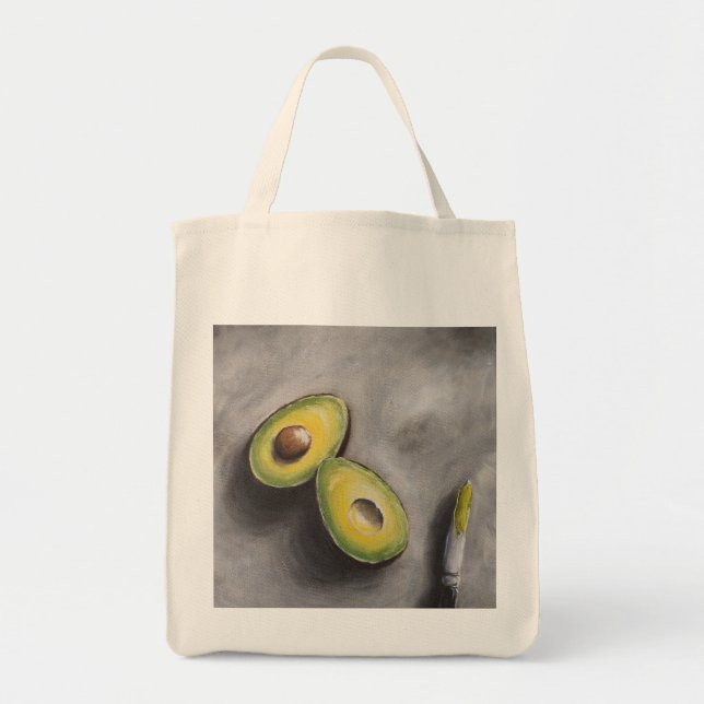 Avocado Art Modern still Life Breakfast Helthy Tjo Tygkasse (Framsidan)