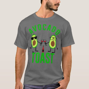 Avocado Avo Vegetarian Vegan Avocado Toast T Shirt
