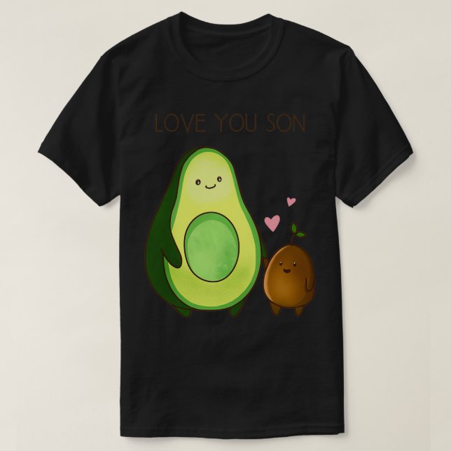 Avocado Ba 1 T Shirt (Design framsida)