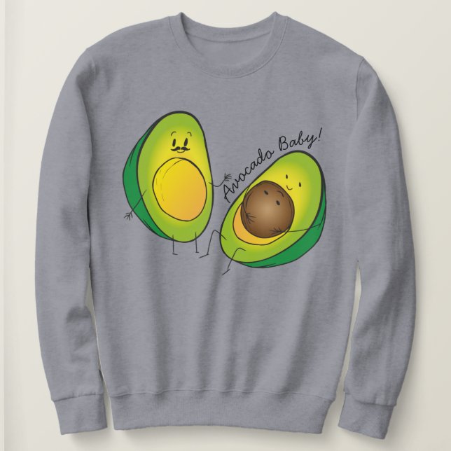 Avocado Baby T Shirt (Design framsida)