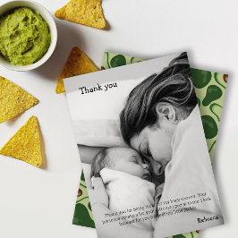 Avocado babydusch tack kort