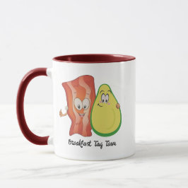 Avocado & Bacon Humous Breakfast Duo Mugg