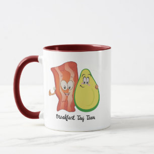 Avocado & Bacon Humous Breakfast Duo Mugg