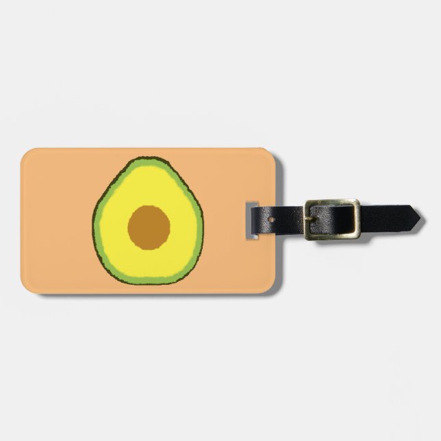 Avocado Bagagebricka (Horisontell Framsida)