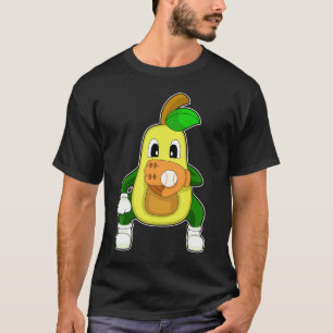 Avocado Baseball Baseball-handsksport T Shirt