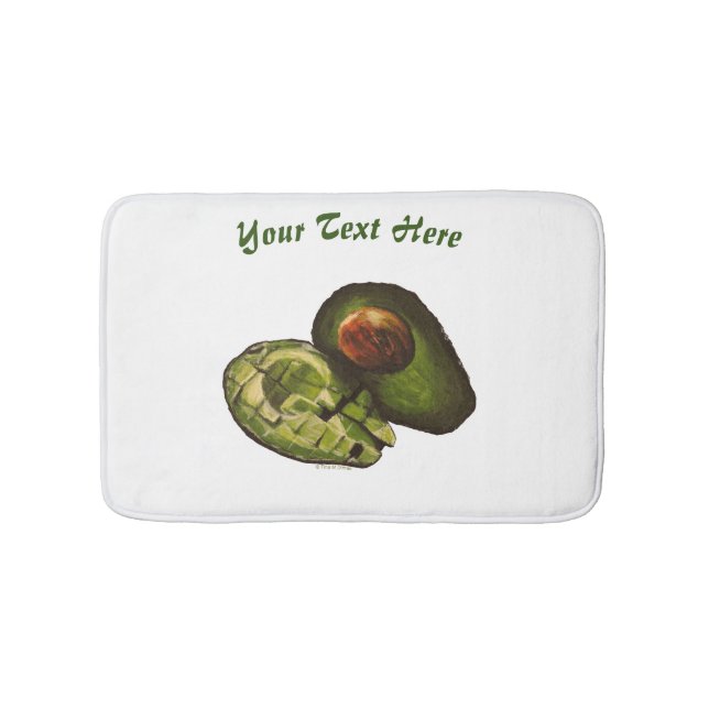 Avocado Bath Mat Badrumsmatta (Framsidan)