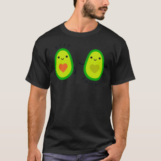 avocado best-vänner t shirt