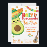 Avocado Birthday Fiesta Party Kids Grönt Red Inbjudningar<br><div class="desc">Låt oss ha en Fiesta med Avocado ThMeed Födelsedagsfest inbjudan! Vi presenterar vårt anpassade Avocado Födelsedagsfest inbjudan, det perfekt sättet att fira ert speciella tillfälle med en antydan om mexikanskt flage! Oavsett om du är värd för en tako-födelsedag, Avocado Birthday eller en festdag Fiesta, anger den här inbjudan tonen för...</div>