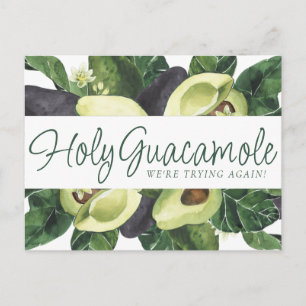 Avocado-Blommar Punny Rustic Spara Vårt nya datu Vykort