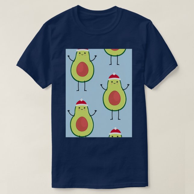 Avocado Botanicals Fruits Classic TShirt T Shirt (Design framsida)