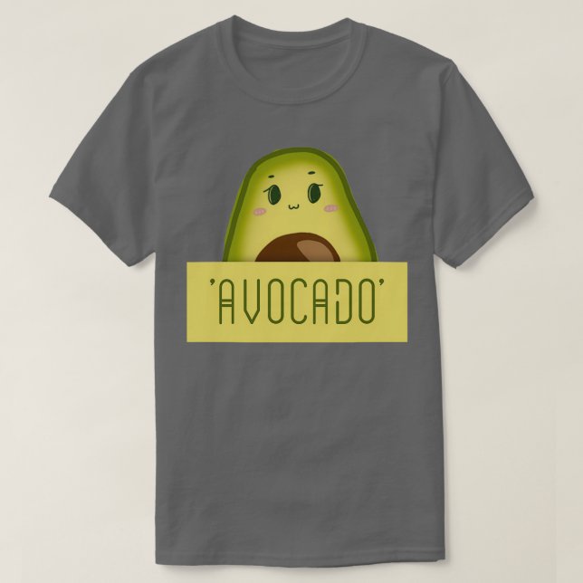 Avocado Box-Logotyp T Shirt (Design framsida)