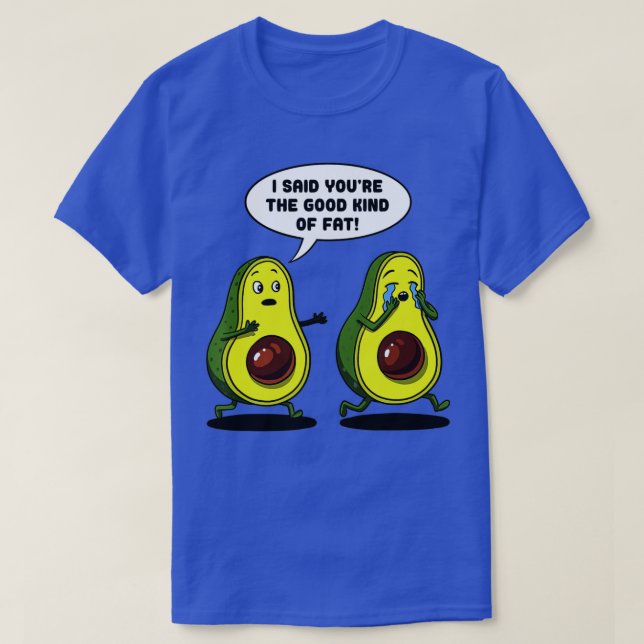 Avocado Bra Tjock Vegan Joke Funny Vegetari T Shirt (Design framsida)