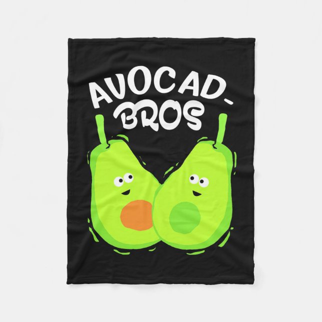 Avocado Brother Fleecefilt (Framsidan)