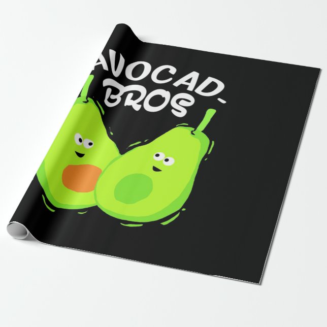 Avocado Brother Presentpapper (Utrullad)