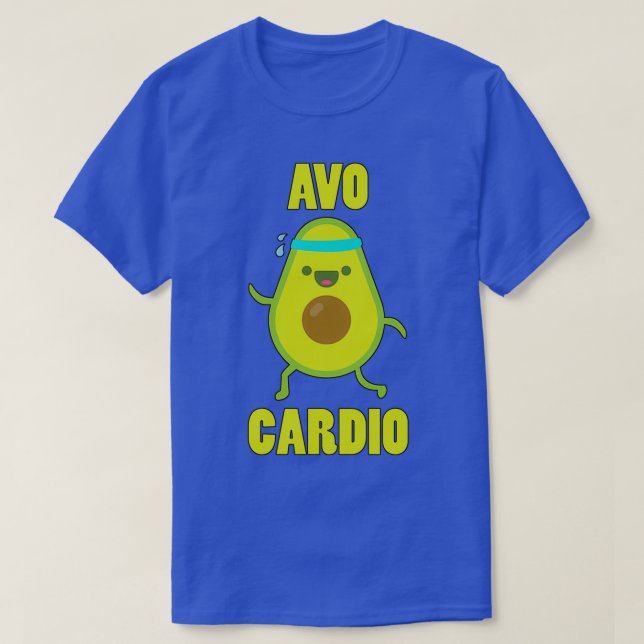 Avocado Cardio Gym Sport Training Gift Idea 2 T Shirt (Design framsida)