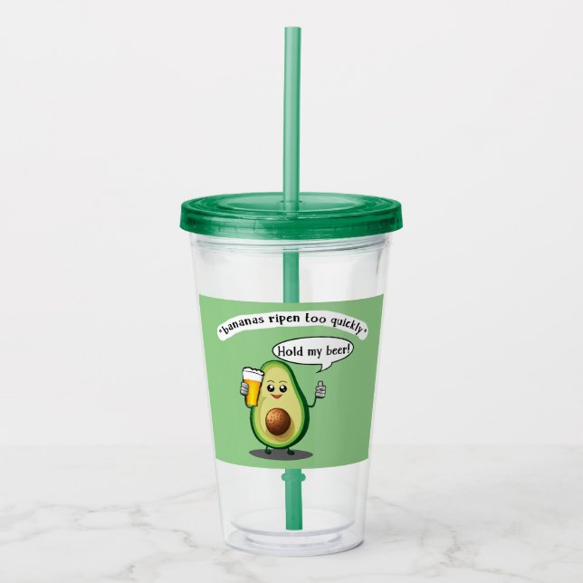 Avocado Challenge Take Away Mugg (Framsida)