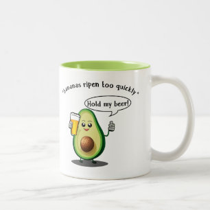 Avocado Challenge Två-Tonad Mugg