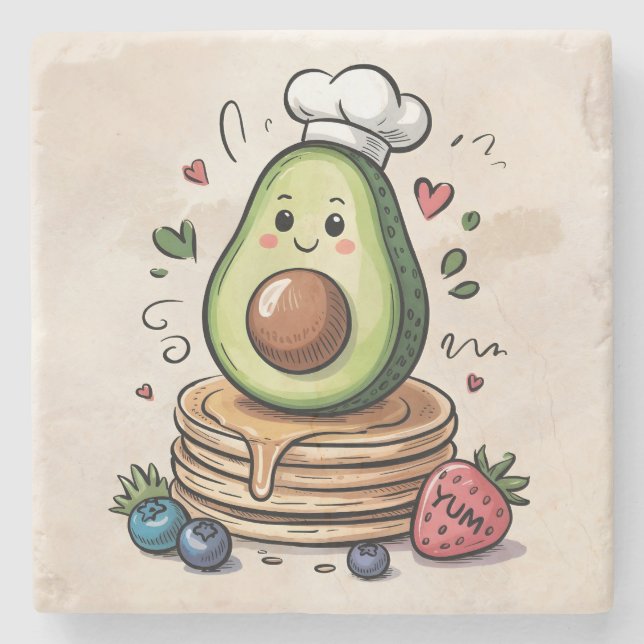 Avocado Chef Stenunderlägg (Framsidan)