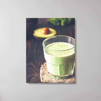 Avocado Coconut Smoothie | Älskare Gift Canvastryck