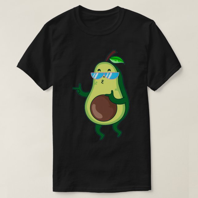 Avocado Coola T Shirt (Design framsida)