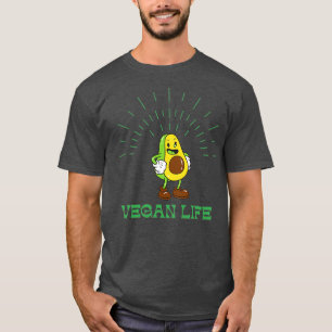 Avocado coola vegan life t shirt