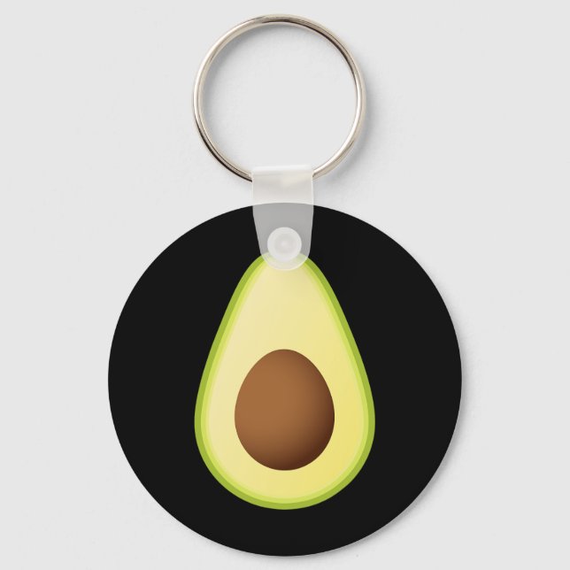 Avocado Costume Fruit Halloween Nyckelring (Framsida)