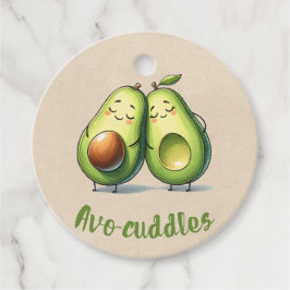 Avocado Couple Gåvor Etiketter