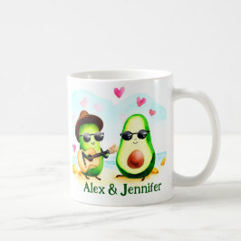 Avocado Couple Kaffemugg
