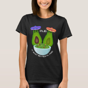 Avocado Couple och Guacamole T Shirt