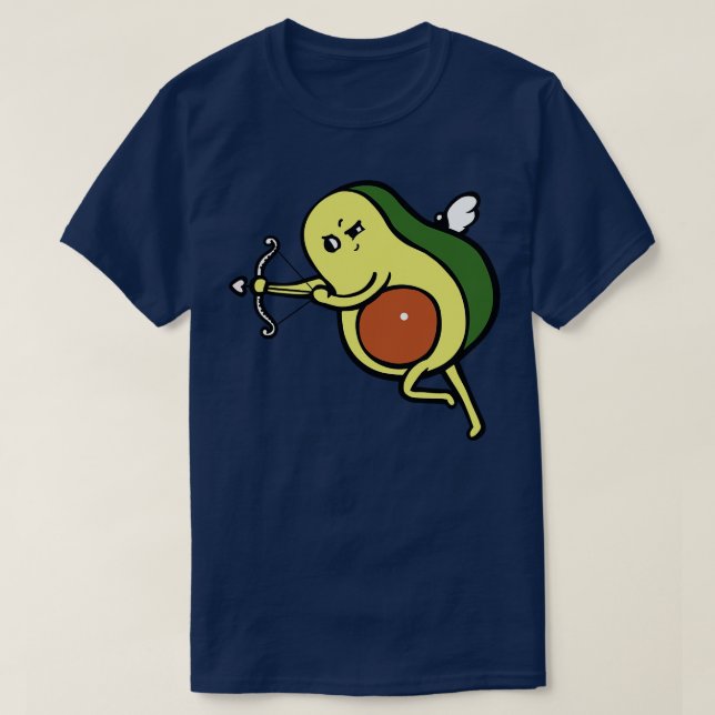 Avocado Cupid T Shirt (Design framsida)