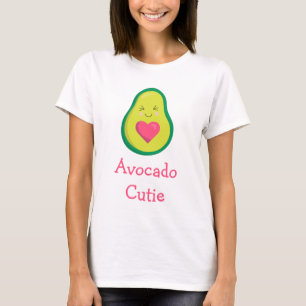 Avocado Cutie Rosa Heart T Shirt